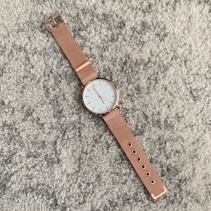 Rose Gold Watch; Stainless Steel Band ✨